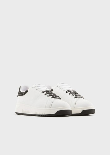 Sneakers donna pelle con - sneakers, in