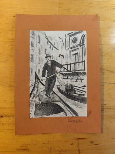 Venezia cittá disegno