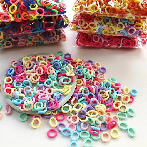 100 500 elastici capelli - elastici,