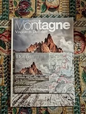 MERIDIANI MONTAGNE N. 65 VIAGGIO IN DOLOMITI CON CARTINA 