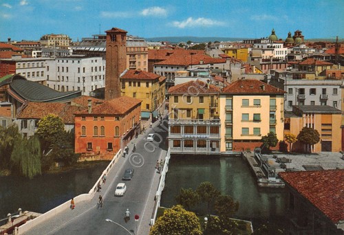 Cartolina treviso ponte - cartolina,