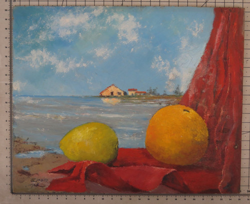 Quadro olio natura morta - ad,