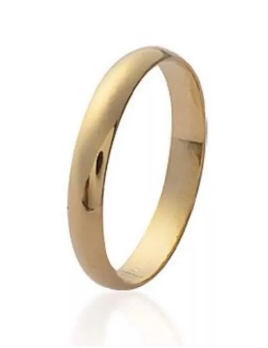 Anello fede liscio placcato - anello,