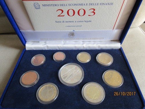 Serie monete proof euro 2003 - monete,