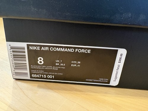 Taglia nike air command - 8,