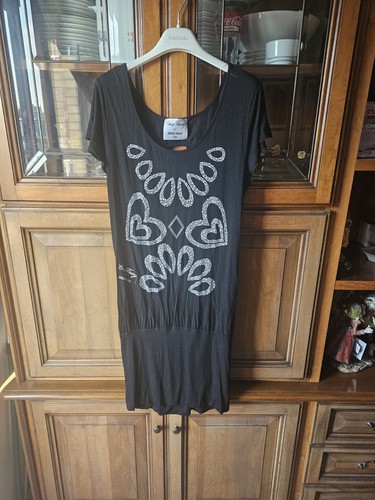 Denny rose vestito donna nero - vestito,