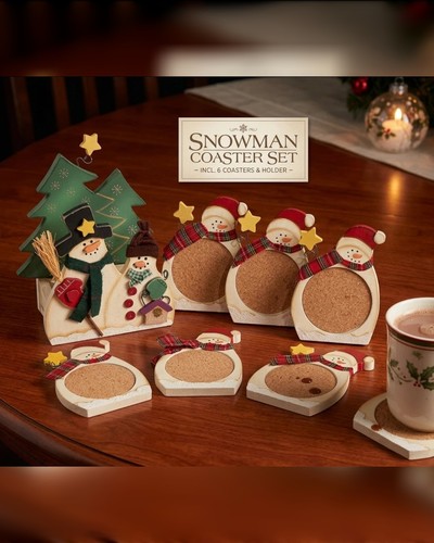 Set sottobicchieri natalizi