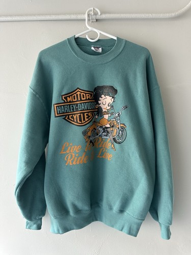 Felpa harley davidson betty - felpa,