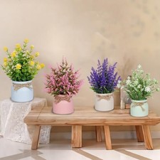 Set 6 Pezzi Fiori Finti in