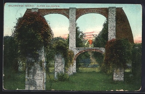 Cartolina kalkberge vecchia - kalkberge,,