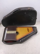 ChromAharp Autoharp 15 corde strumento musicale e custodia cetra accordata
