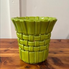 Vaso in ceramica intrecciata