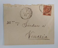Storia postale busta vittorio - postale,