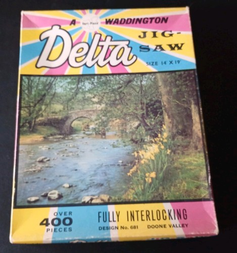 Puzzle vintage waddingtons - vintage,