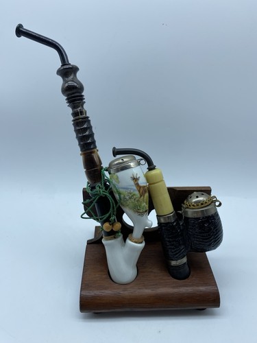 Coppia pipe vintage tirolese - coppia,