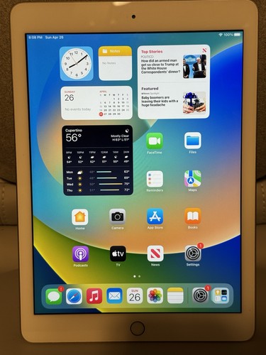 Apple ipad 5th gen 32gb - ipad, gold