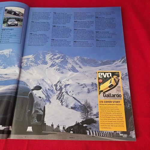 Evo magazine august 2003 - evo,