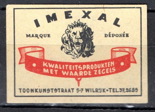 Matchbox labels belgium - labels, belgium-