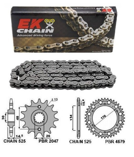 Kit trasmissione honda - kit,