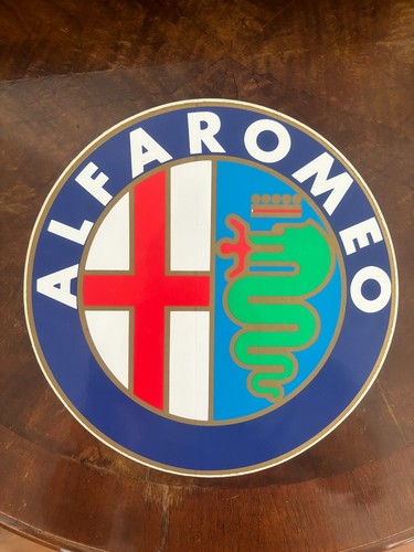 Sticker adesivo vintage alfa - adesivo,,