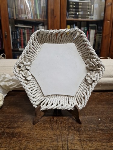 Piatto esagonale treccia - esagonale, a