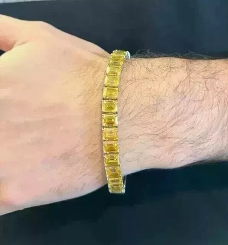 Bracciale uomo 6ct taglio - uomo,