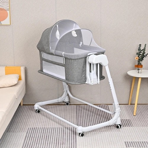 Culla elettrica neonato - neonato, khaki