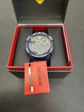 scuderia ferrari blue watch