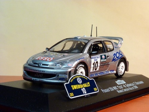Peugeot 206 wrc rally - 206, suecia