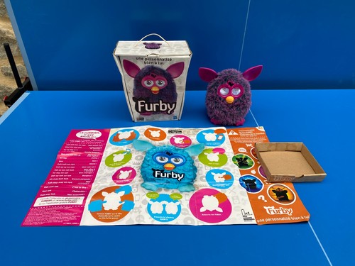 Furby boom violet rosa hasbro - furby,