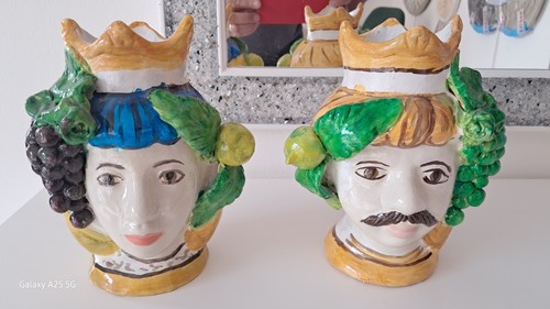 Coppia teste moro - coppia, siciliana