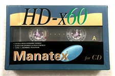 Manatex HD-x 60 audiocassetta