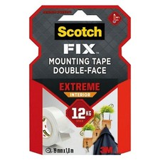 3M Indoor Mounting Tape 19mm x