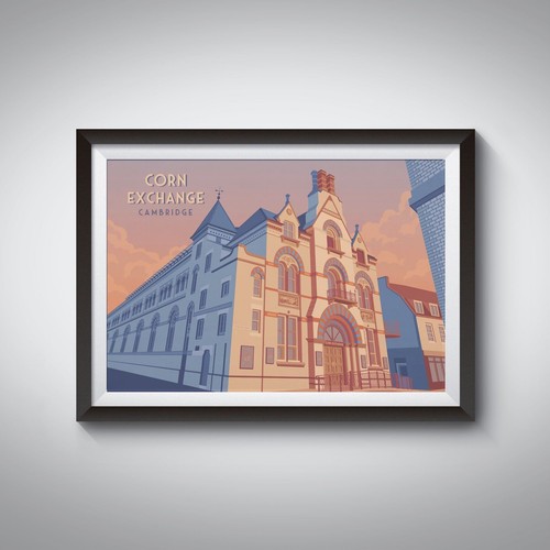 Poster cambridge corn exchange - poster,