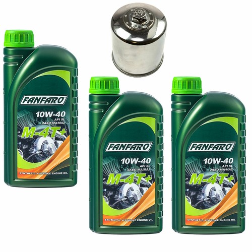 Kit olio motore 10w40 litri - 3,