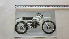 Ossa 250 Super Pioneer 1976 foto cartella stampa originale no depliant brochure