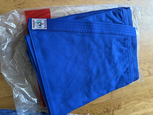 Tuta judo blu - blu, mizuno