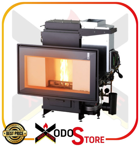 Termocamino pellet legna