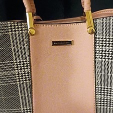 CHARLES & KEITH Pink Plaid