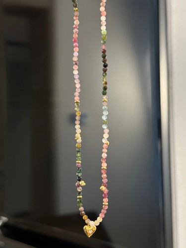 Collana con ciondolo - , cuore