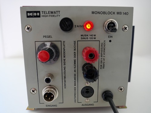 Ampli bloc mono telewatt - ou,