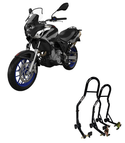 Coppia cavalletti alza - 2, moto