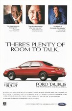 Ford Taurus (1997, Pubblicità