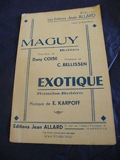 Spartito maguy bellissen - spartito,