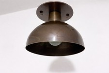 Plafoniera a cupola finitura