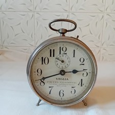 Orologio - sveglia VEGLIA anni '40 PIETRO VIGANOTTI (non funzionante)