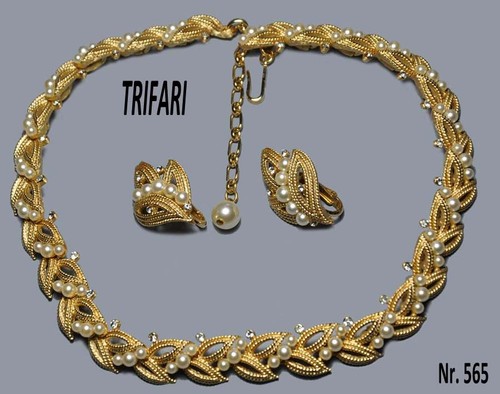 Crown trifari raffinata - crown, demi
