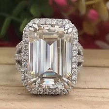 Certified emerald cut - ct,