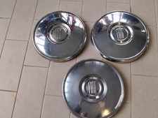 3 Coppe Ruota Borchie Fiat 124 D'epoca Vintage