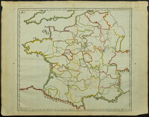 1711 panoramica francia - 1711, di